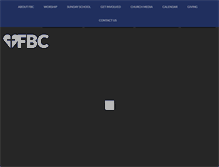 Tablet Screenshot of fbctifton.org